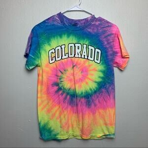 Colorado Tye Dye Small Womens Shirt